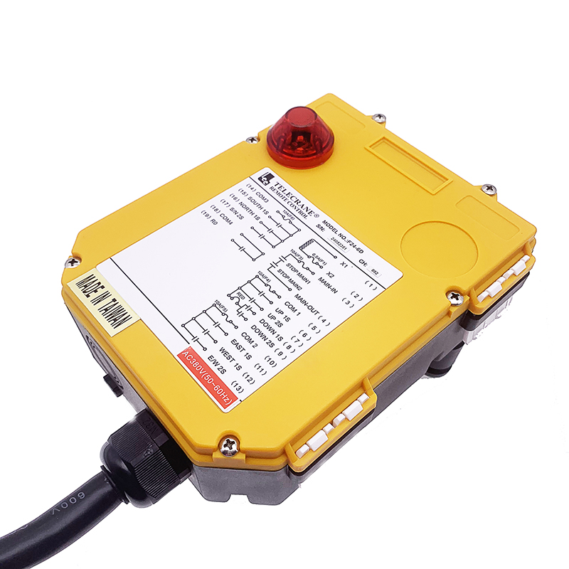 F24-6D Telecrane Radio 6ボタンTelecontrol IndustrialCraneリモコン