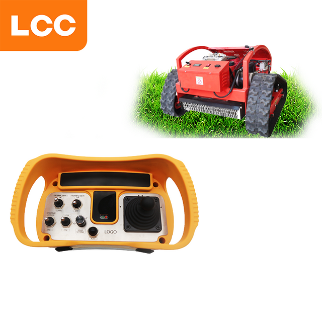 LCCメーカーのカスタマイズ防水ワイヤレスジョイスティックインダストリアルラジオクロッパー芝刈り機リモートコントロール