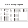 Q1010LCCウィンチワイヤレスクレーンRFリモートコントロール送信機と受信機