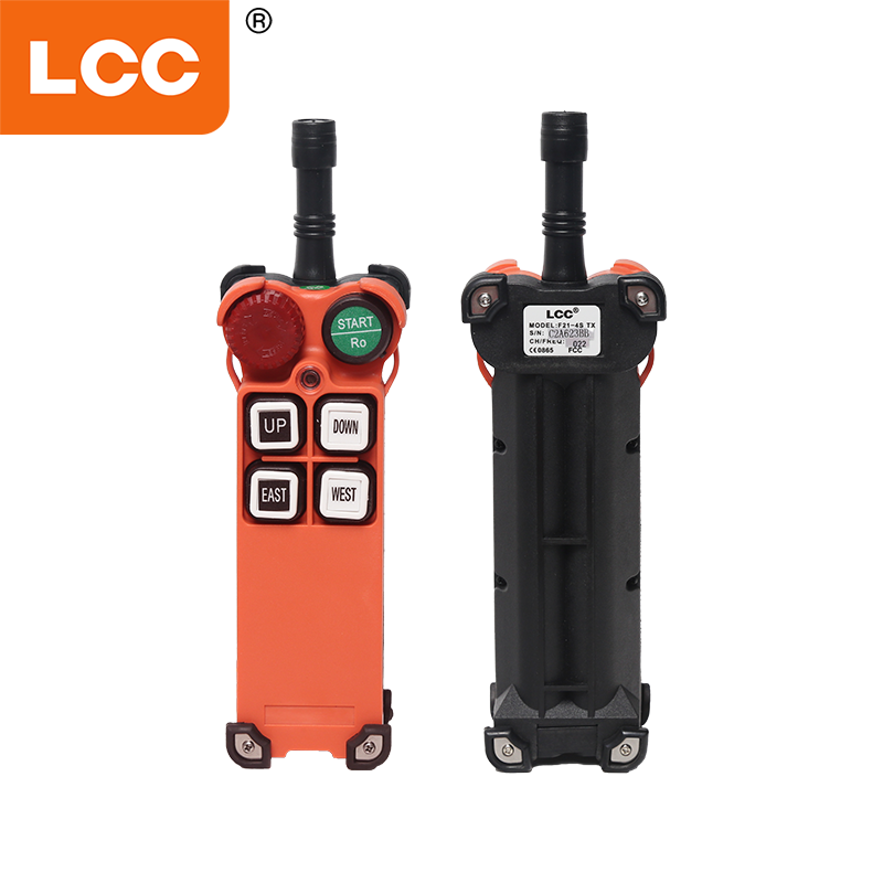 F21-4Sオーバーヘッドインダストリアルクレーンラジオエレクトリックウインチリモートコントロール