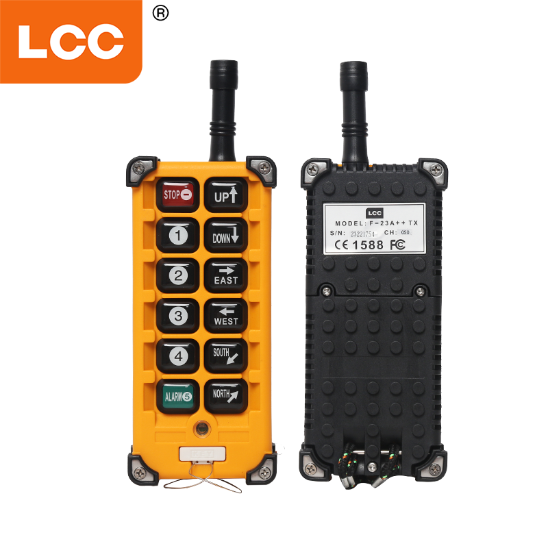 F23-A ++工業12ボルトシングルスピードワイヤレスリモートコントロールスイッチ