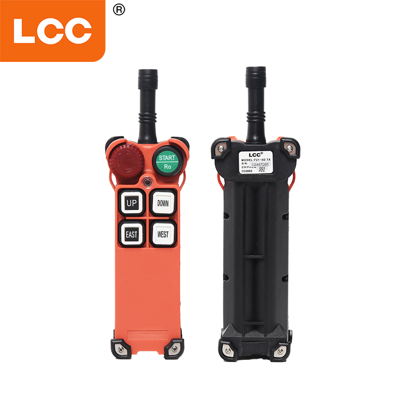 F21-4D 315MHzタワークレーンエレクトリックミニウィンチリモートコントロール