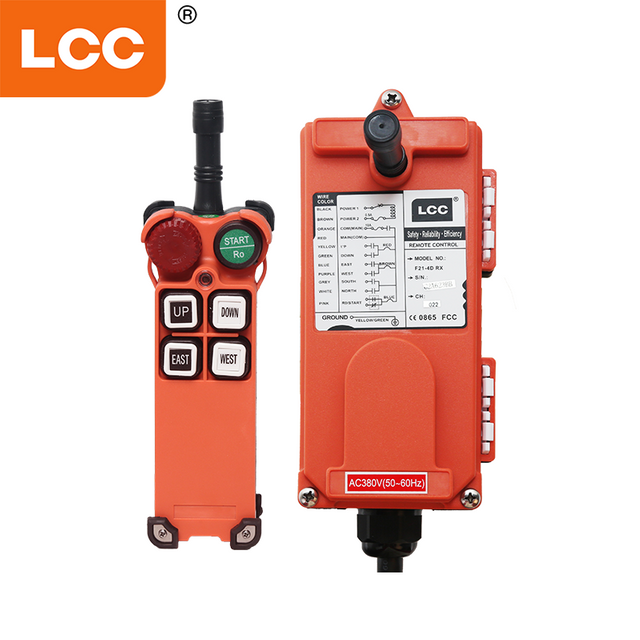 F21-4S Telecrane Universal RCトランスミッターとレシーバーリモートコントロール