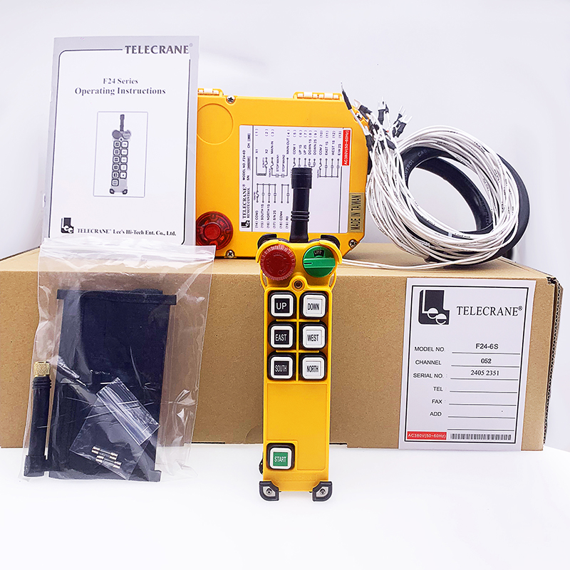 F24-6S LCCボード電気産業ウインチとラジオリモコン 