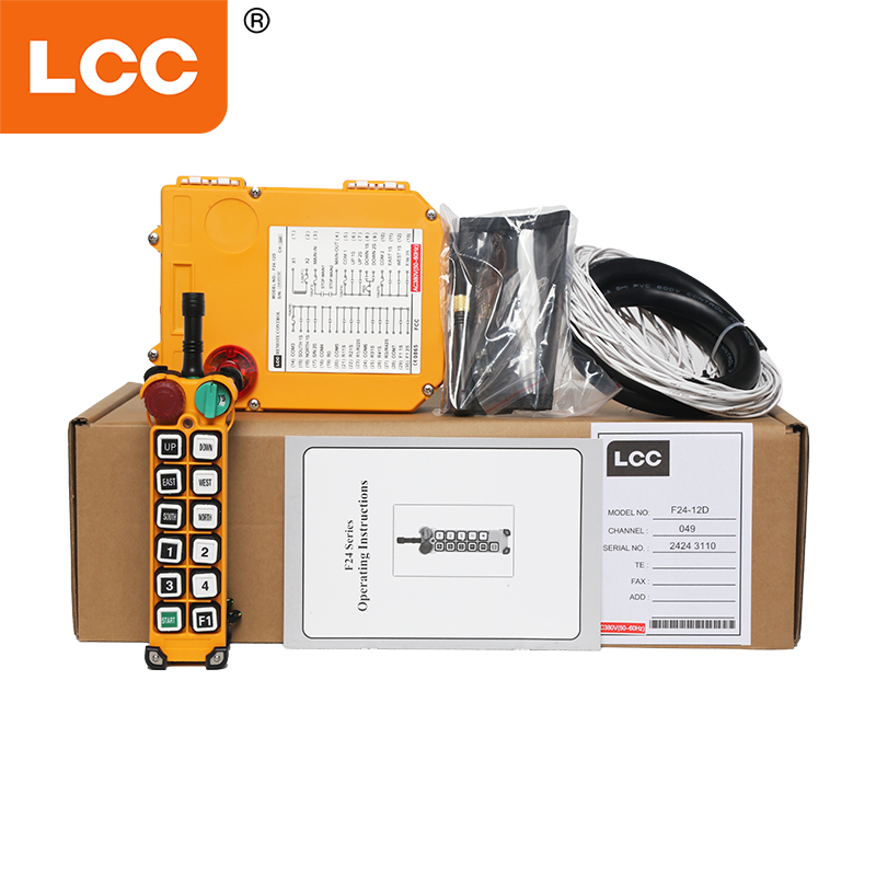 F24-12d 12V 24Vウインチワイヤレス産業用クレーンラジオリモコン