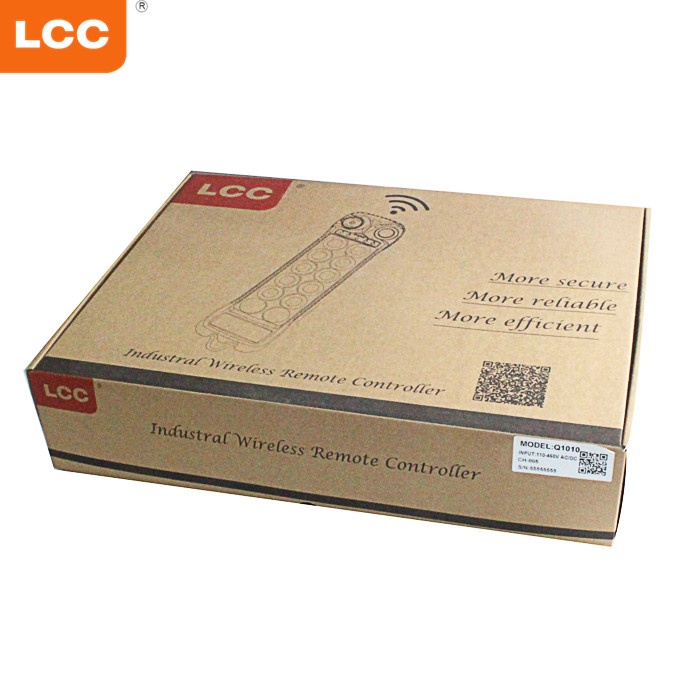 LCC Q1010ユニバーサルワイヤレスラジオオート10ボタンダブルスピードホイストクレーンリモコン