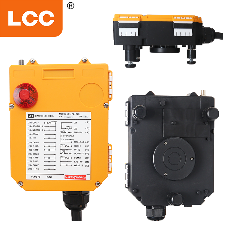 F24-12S 12チャンネルクレーン用ワイヤレスリモートコントロールスイッチ