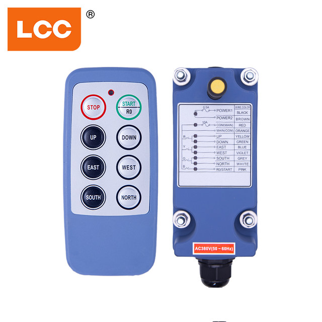 LCC SAGA1-L8 クレーン油圧機器用産業用ワイヤレスリモコン