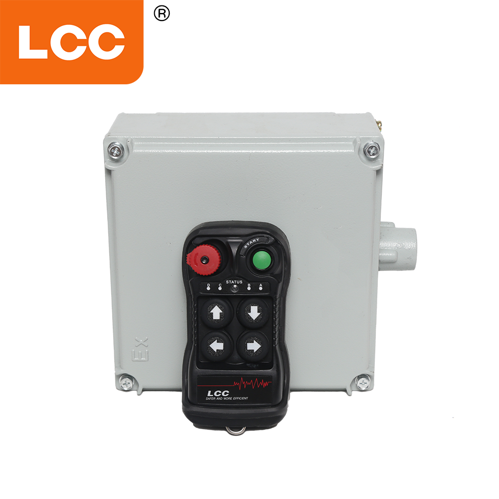 LCC BQ400 IP65 耐圧防爆防爆防爆シングルスピードクレーンリモコン