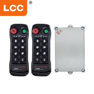 LCC BQ800 8 ボタンシングルスピード防爆防爆ワイヤレスリモコンホイストクレーン危険区域用