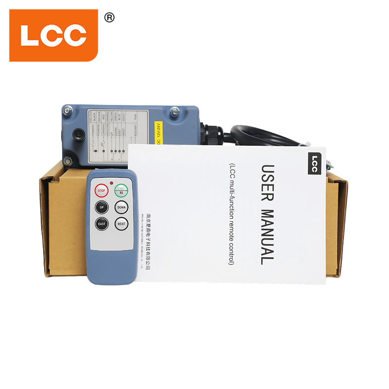 LCC SAGA1-L6 4 ボタン Singel 速度ワイヤレス産業無線リモート コントロール システムホイスト クレーン用頑丈なリモート コントローラー